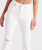 Robyn High-Rise Crop Flare Jeans By Windsor Denim provides a stylish start to creating your best summer outfits of the season with on-trend details for 2023!
