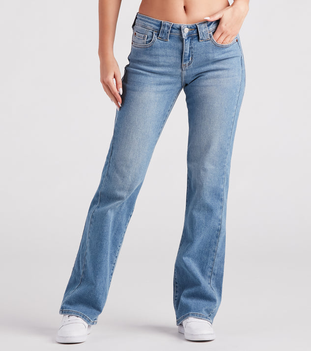 Drop It Low Rise Bootcut Denim Jeans & Windsor