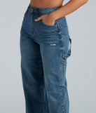 Trish Cargo Wide-Leg Jeans by Windsor Denim