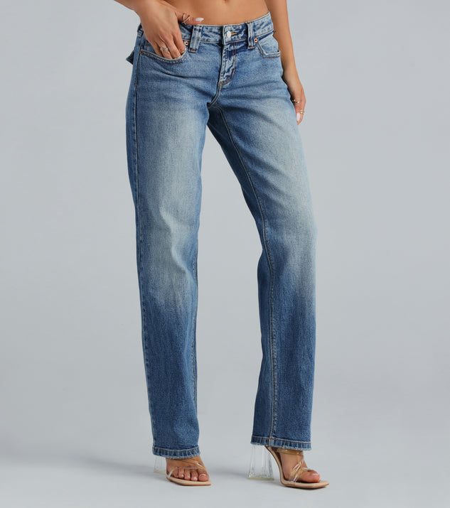 90s Style Low-Rise Relaxed Fit Jeans | Windsor