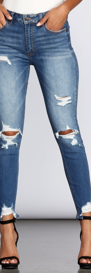 Clara Make It Stylish Skinny Jeans for 2022 festival outfits, festival dress, outfits for raves, concert outfits, and/or club outfits