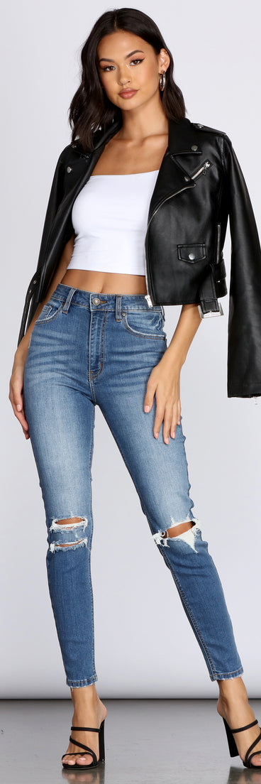 Bella Distressed Super High Rise Jeans for 2022 festival outfits, festival dress, outfits for raves, concert outfits, and/or club outfits