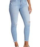 Clara High Rise Frayed Hem Jeans for 2022 festival outfits, festival dress, outfits for raves, concert outfits, and/or club outfits