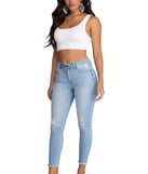 Clara High Rise Frayed Hem Jeans for 2022 festival outfits, festival dress, outfits for raves, concert outfits, and/or club outfits