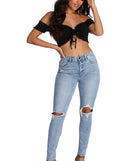 Breaking Free High Waist Jeans provides a stylish start to creating your best summer outfits of the season with on-trend details for 2023!