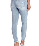On The Rise Destructed Skinny Jeans for 2023 festival outfits, festival dress, outfits for raves, concert outfits, and/or club outfits