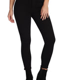 Essential High Rise Skinny Jeans for 2022 festival outfits, festival dress, outfits for raves, concert outfits, and/or club outfits