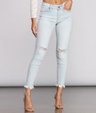Josie Frayed And Cropped Jeans for 2022 festival outfits, festival dress, outfits for raves, concert outfits, and/or club outfits