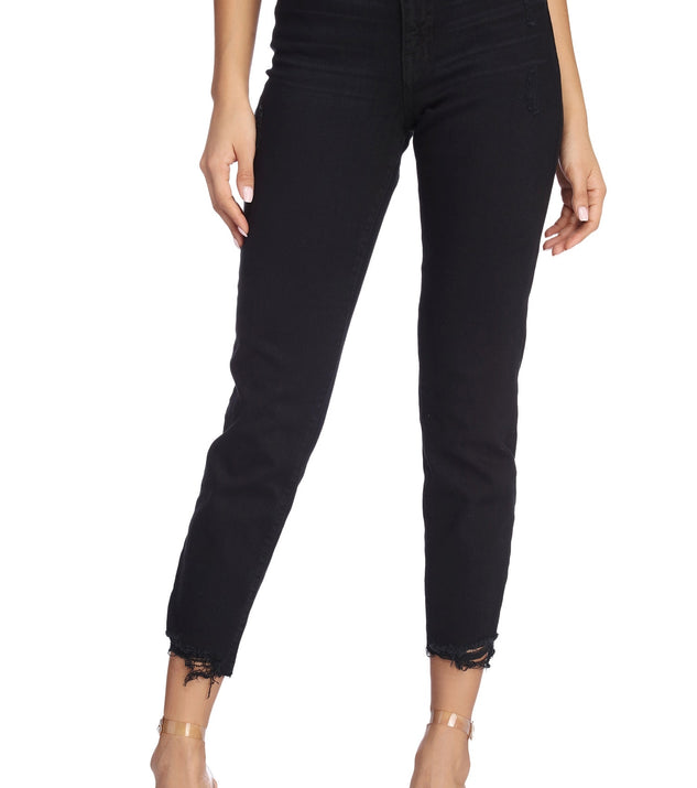 High Rise Relaxed Crop Jeans for 2022 festival outfits, festival dress, outfits for raves, concert outfits, and/or club outfits