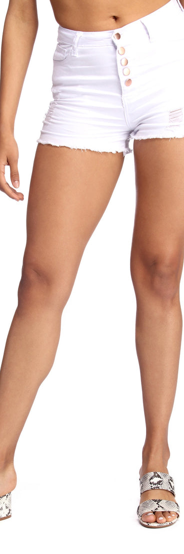 Dainty And Distressed Shorts for 2022 festival outfits, festival dress, outfits for raves, concert outfits, and/or club outfits