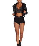 Break Away Destructed Shorts is a trendy pick to create 2023 festival outfits, festival dresses, outfits for concerts or raves, and complete your best party outfits!