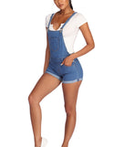Girl Next Door Cuffed Overalls provides a stylish start to creating your best summer outfits of the season with on-trend details for 2023!