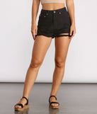 No Better High Waist Distressed Shorts for 2023 festival outfits, festival dress, outfits for raves, concert outfits, and/or club outfits