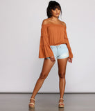 Everyday Must Have Cuffed Jean Shorts provides a stylish start to creating your best summer outfits of the season with on-trend details for 2023!