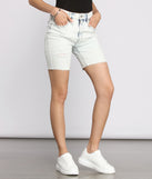 Kailey High Rise Bermuda Shorts for 2023 festival outfits, festival dress, outfits for raves, concert outfits, and/or club outfits