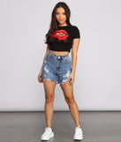 No Drama Destructed Denim Shorts provides a stylish start to creating your best summer outfits of the season with on-trend details for 2023!