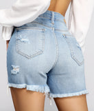 Good Time High Rise Cutoff Shorts provides a stylish start to creating your best summer outfits of the season with on-trend details for 2023!