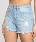 Sunny Days Ahead Cutoff Denim Shorts for 2023 festival outfits, festival dress, outfits for raves, concert outfits, and/or club outfits