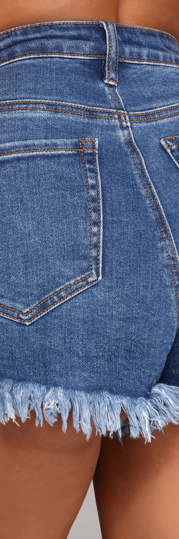 Fab And Frayed Cutoff Denim Shorts provides a stylish start to creating your best summer outfits of the season with on-trend details for 2023!