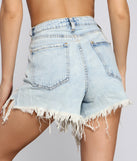 Trendy And Frayed Destructed Denim Shorts provides a stylish start to creating your best summer outfits of the season with on-trend details for 2023!