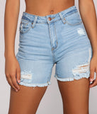Effortless Vibes Cutoff Denim Shorts for 2023 festival outfits, festival dress, outfits for raves, concert outfits, and/or club outfits