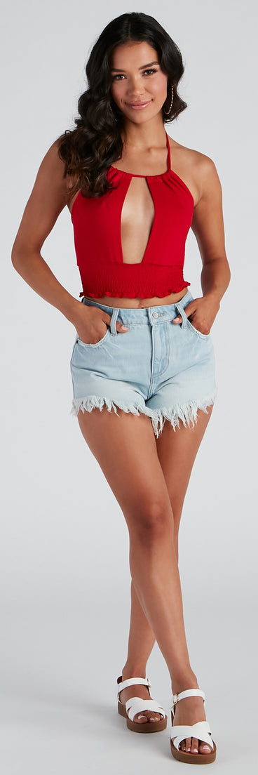 Fab And Frayed Cutoff Denim Shorts provides a stylish start to creating your best summer outfits of the season with on-trend details for 2023!