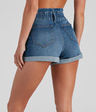 In The Bag High Rise Denim Shorts provides a stylish start to creating your best summer outfits of the season with on-trend details for 2023!