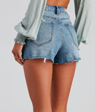 Denim Cutie High Rise Mom Shorts provides a stylish start to creating your best summer outfits of the season with on-trend details for 2023!