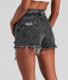 High Waist Acid Wash Shorts provides a stylish start to creating your best summer outfits of the season with on-trend details for 2023!