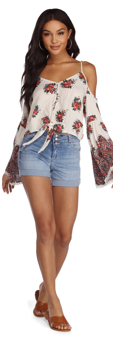 Button Up Rolled Jean Shorts for 2022 festival outfits, festival dress, outfits for raves, concert outfits, and/or club outfits
