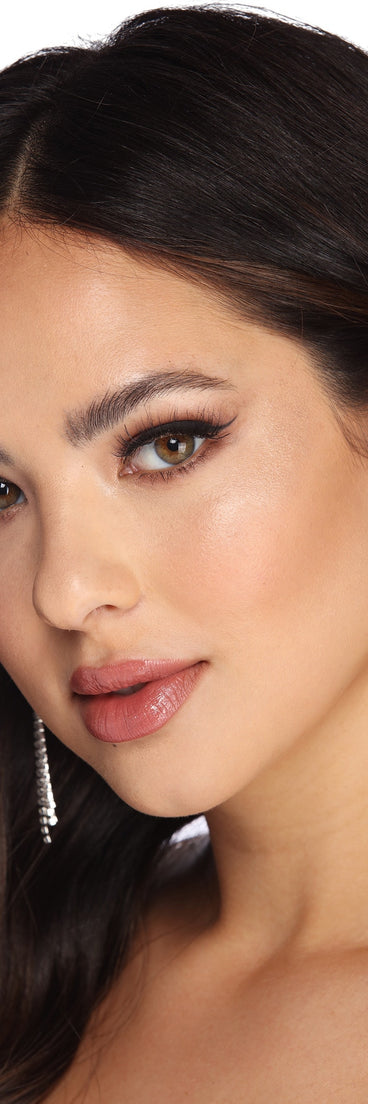 Rhinestone Fringe Earrings for 2022 festival outfits, festival dress, outfits for raves, concert outfits, and/or club outfits