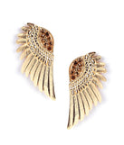 Winged Goddess Rhinestone Earrings is a trendy pick to create 2023 festival outfits, festival dresses, outfits for concerts or raves, and complete your best party outfits!
