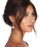 Tube Hoop Pearl Drop Earrings for 2022 festival outfits, festival dress, outfits for raves, concert outfits, and/or club outfits