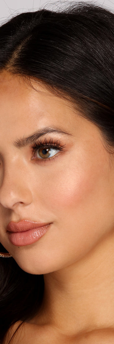 Rhinestone Encrusted Hoops is the perfect Homecoming look pick with on-trend details to make the 2023 HOCO dance your most memorable event yet!