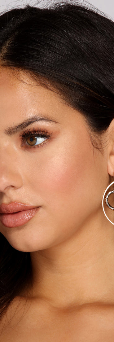 Charming Snake Hoop Earrings for 2022 festival outfits, festival dress, outfits for raves, concert outfits, and/or club outfits