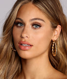 Large Twisted Hoops