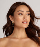 Lion Door Knocker Earrings is the perfect Homecoming look pick with on-trend details to make the 2023 HOCO dance your most memorable event yet!