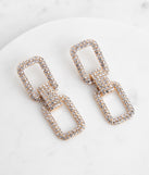 Linked In Rhine Statement Earrings
