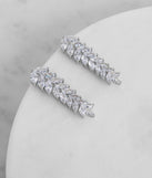 Marquise Statement Cubic Zirconia Earrings