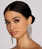 With Bohemian Fringe Rhinestone Earrings as your homecoming jewelry or accessories, your 2023 Homecoming dress look will be fire!