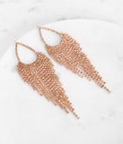 Teardrop Fringe Earrings is a trendy pick to create 2023 festival outfits, festival dresses, outfits for concerts or raves, and complete your best party outfits!