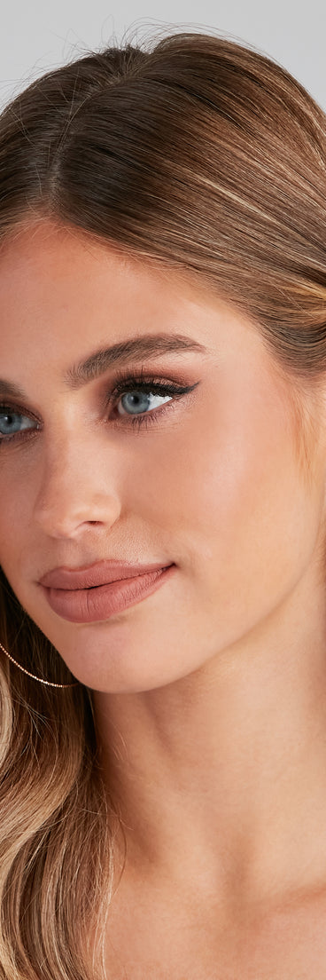 Keep It Lowkey Hoops is a trendy pick to create 2023 festival outfits, festival dresses, outfits for concerts or raves, and complete your best party outfits!