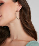 Simply Chic Everyday Hoops