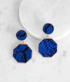 Drop Octagon Earrings for 2022 festival outfits, festival dress, outfits for raves, concert outfits, and/or club outfits