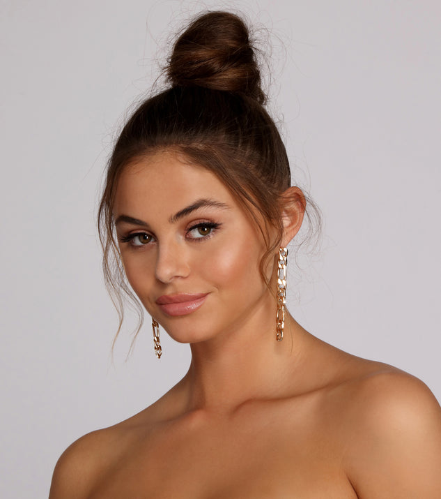 Figaro Chain Link Earrings