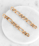 Figaro Chain Link Earrings
