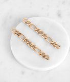 Figaro Chain Link Earrings