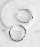 Sleek Tube Hoops