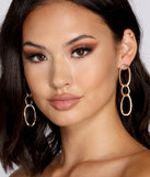 Chain Link Earrings is the perfect Homecoming look pick with on-trend details to make the 2023 HOCO dance your most memorable event yet!
