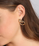 Mini Double O-Ring Earrings